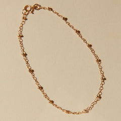 Satellite Chain Bracelet with 14kt Gold Filled Chain