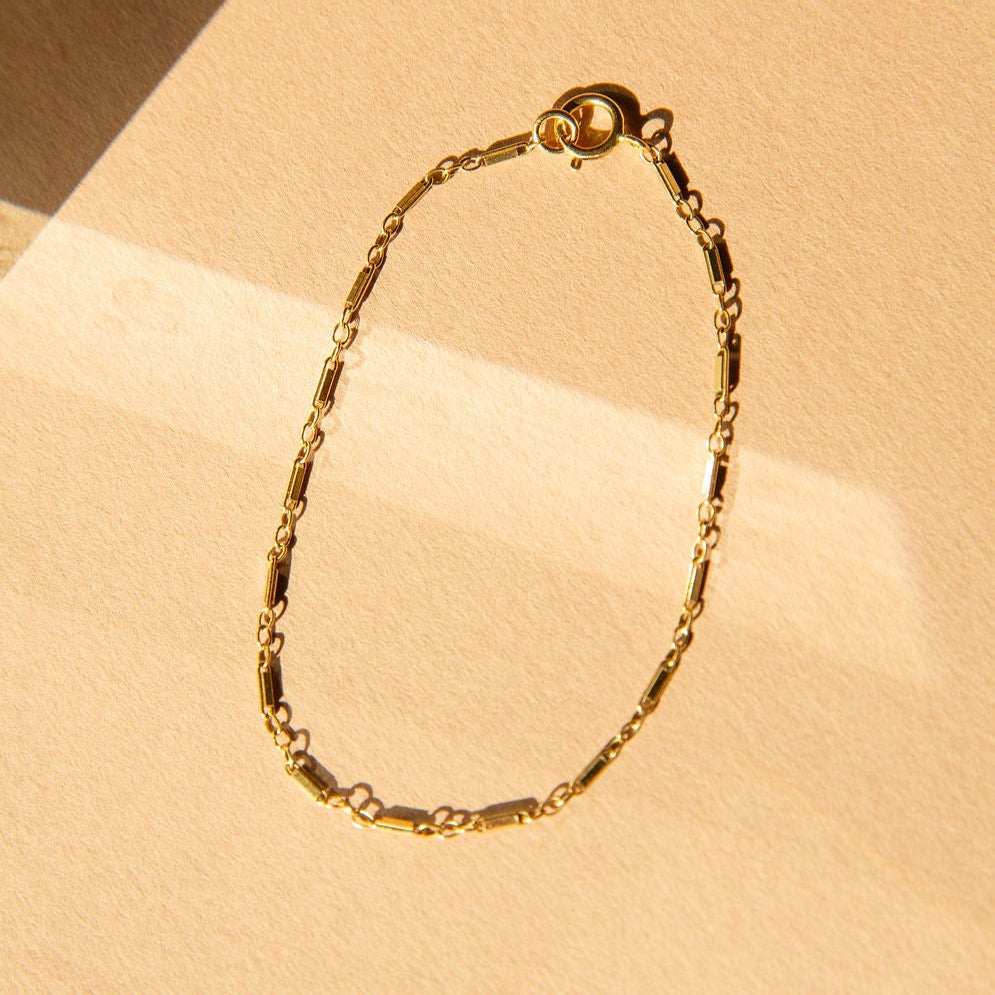Minimalist Dainty Bar Bracelet for a Chic Look - Covet Palm Springs