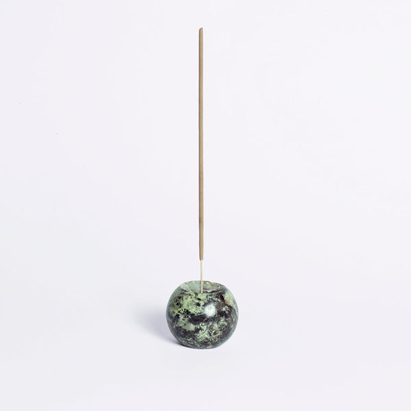 Sphere Incense Holder Serpentine
