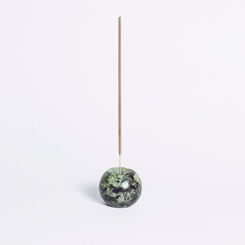 Sphere Incense Holder Serpentine