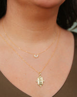 Ancient Symbolism Meets Contemporary Elegance in Cleo Eye Necklace