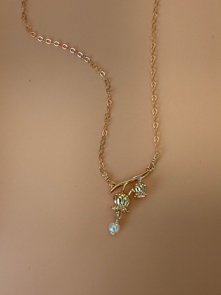 Pieris Japonica Necklace
