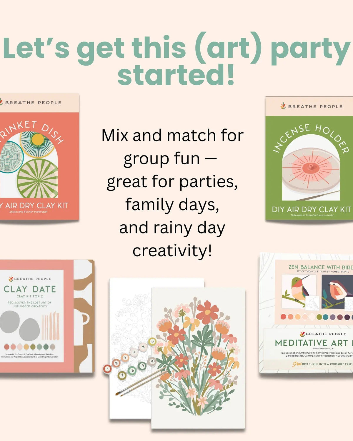 DIY Air Dry Clay Kit