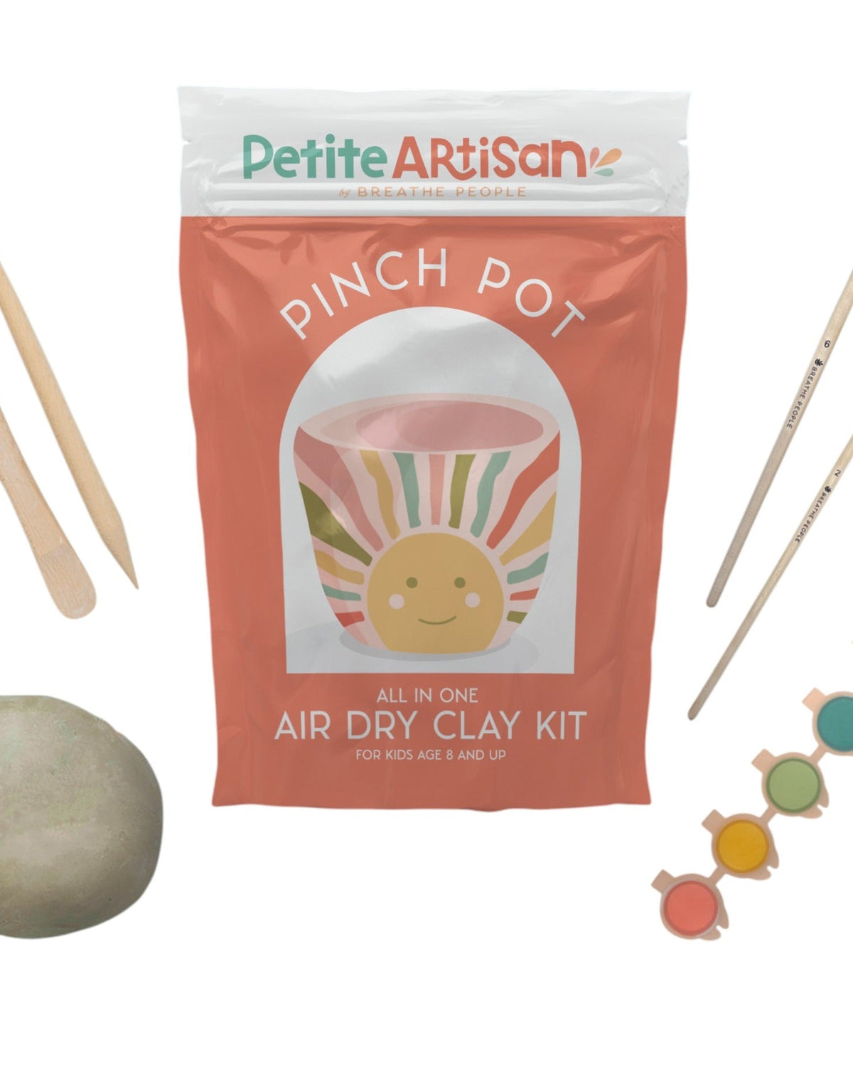 Petite Artisan Pinch Pot Clay Kit