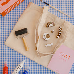 Block Printing Kit - Cosmic Tote Bag