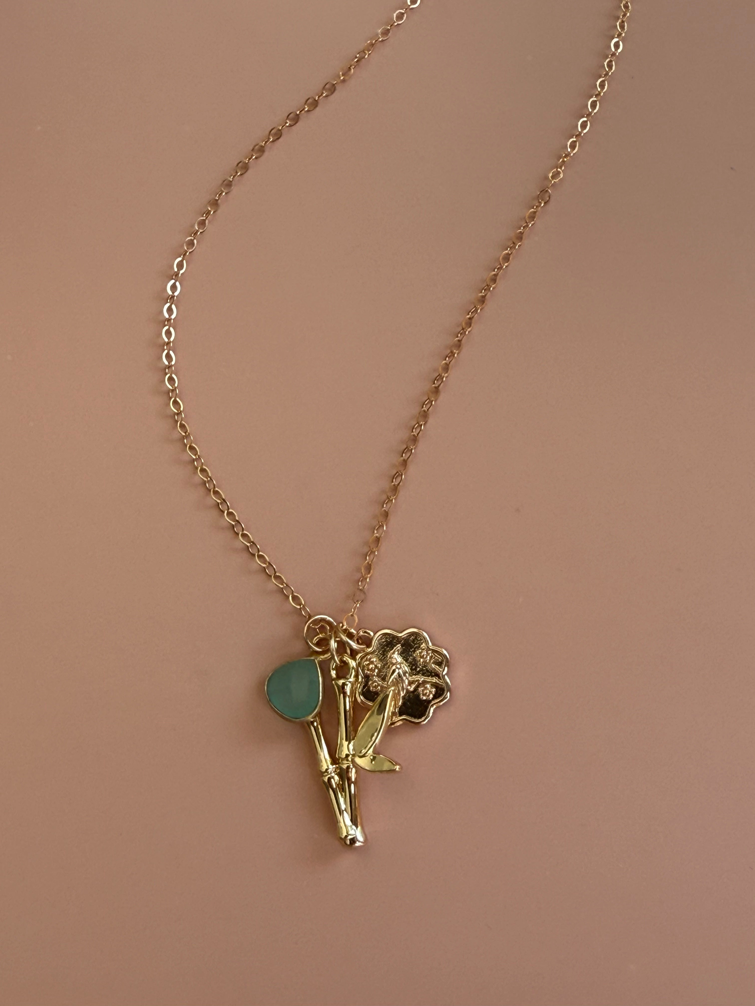 Tori & Bamboo Necklace