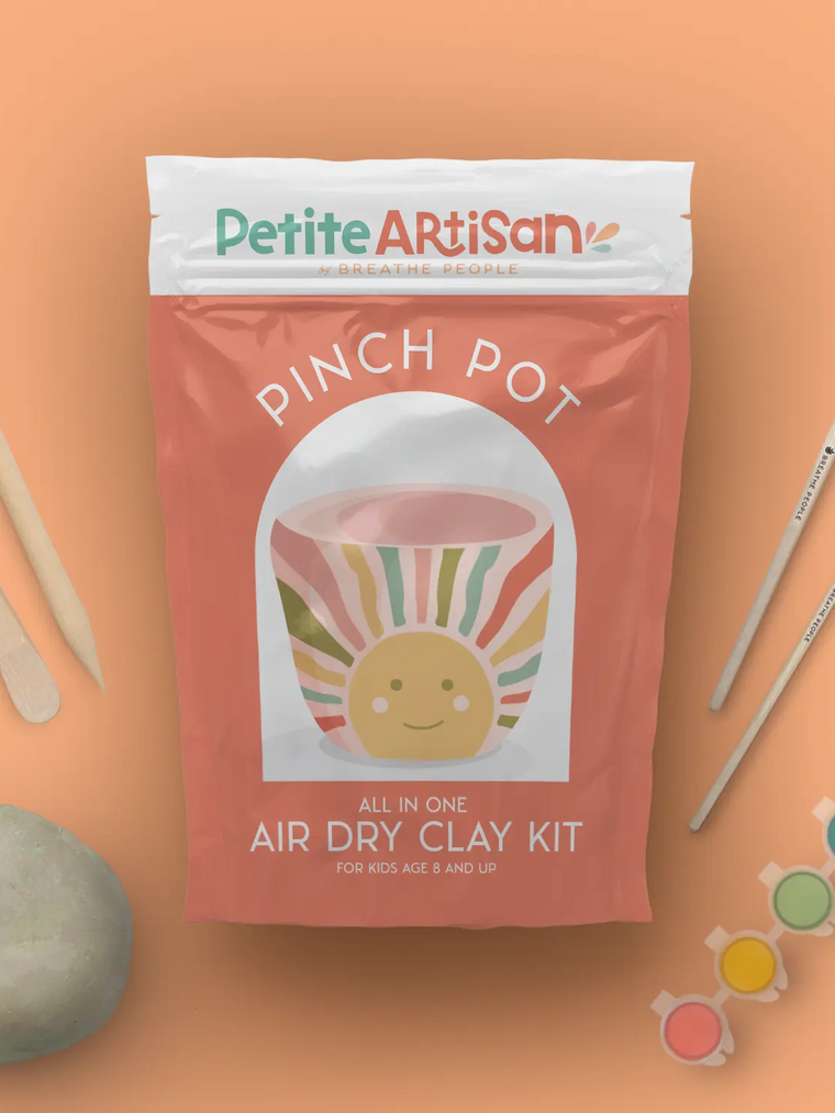 Petite Artisan Pinch Pot Clay Kit
