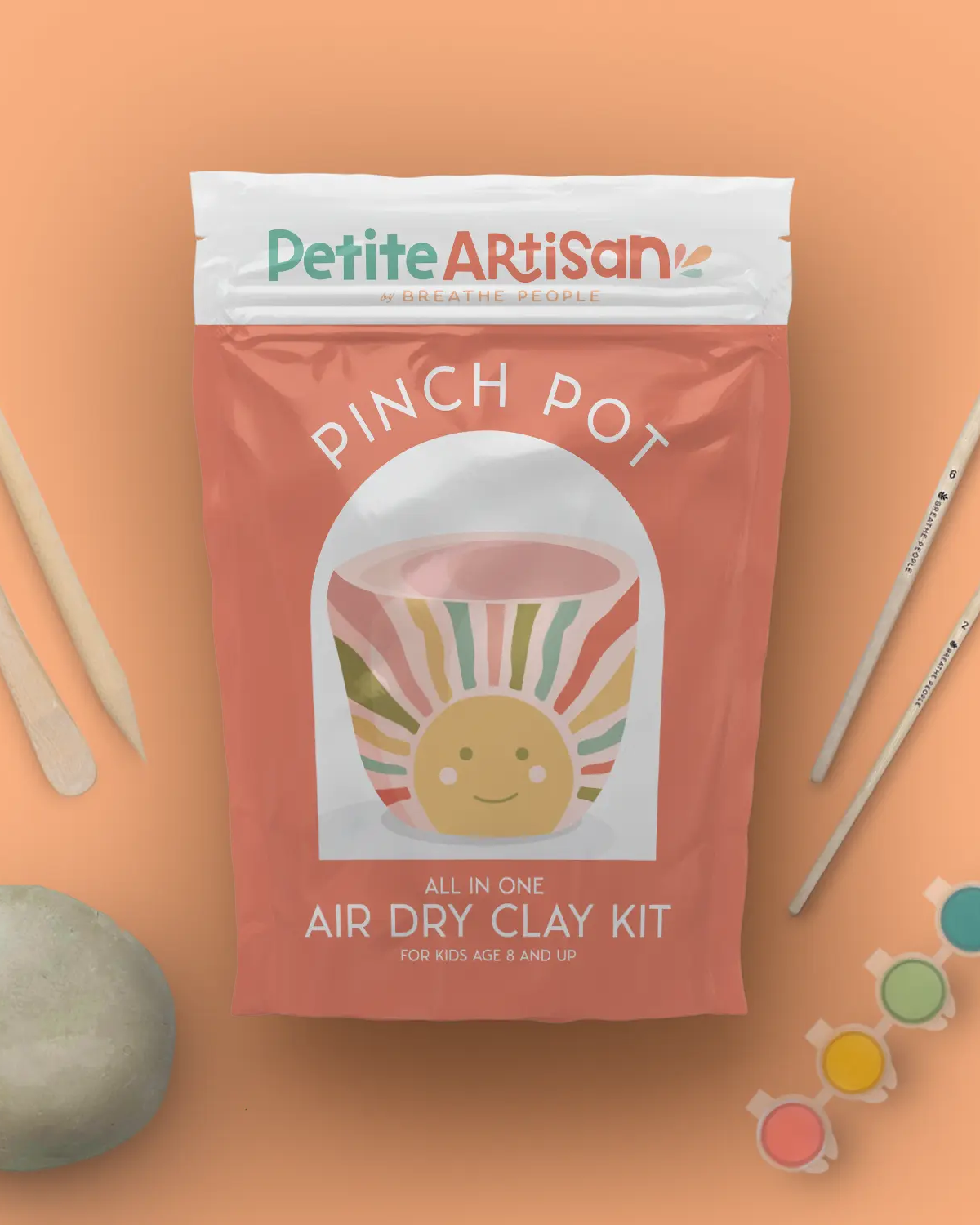Petite Artisan Pinch Pot Clay Kit