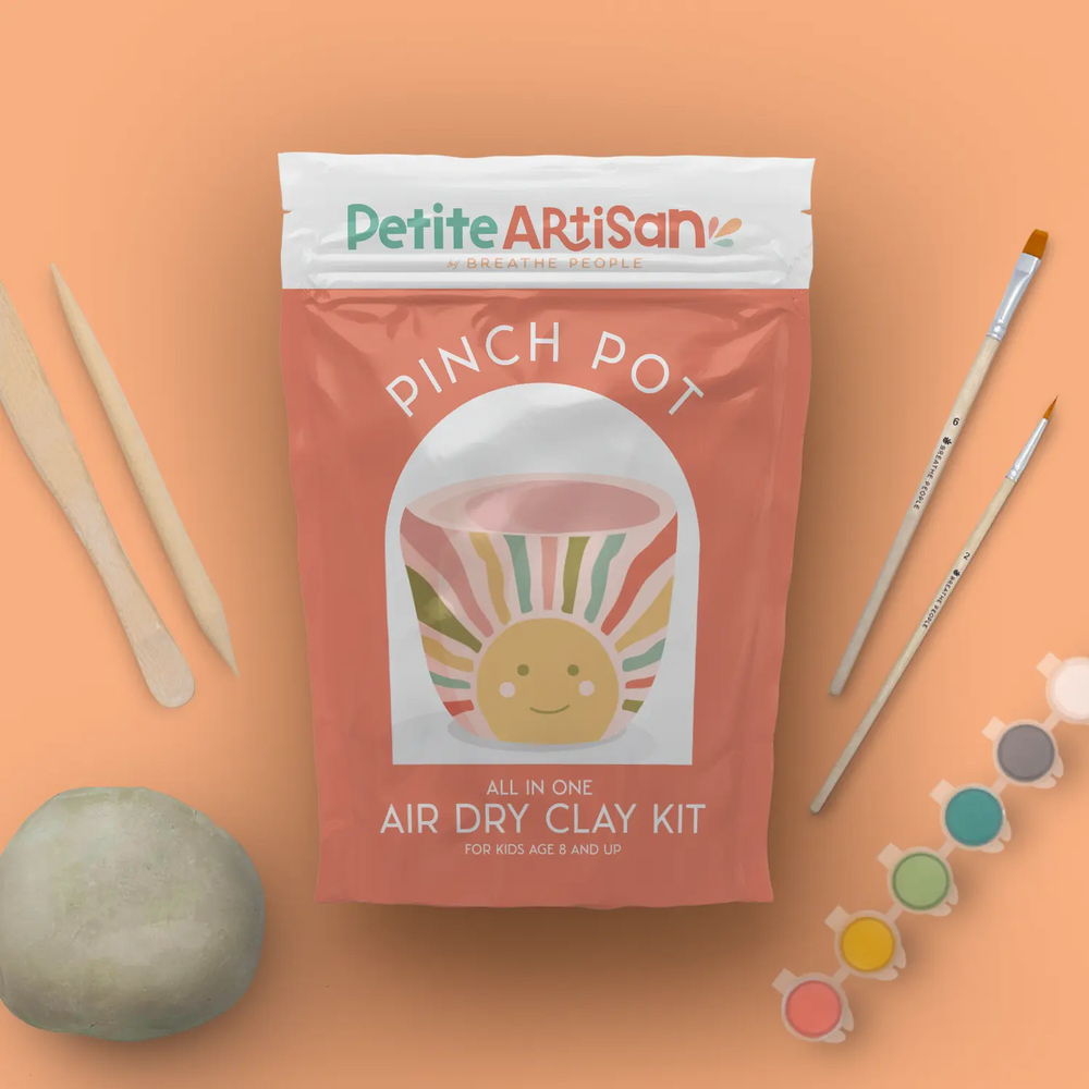 Petite Artisan Pinch Pot Clay Kit
