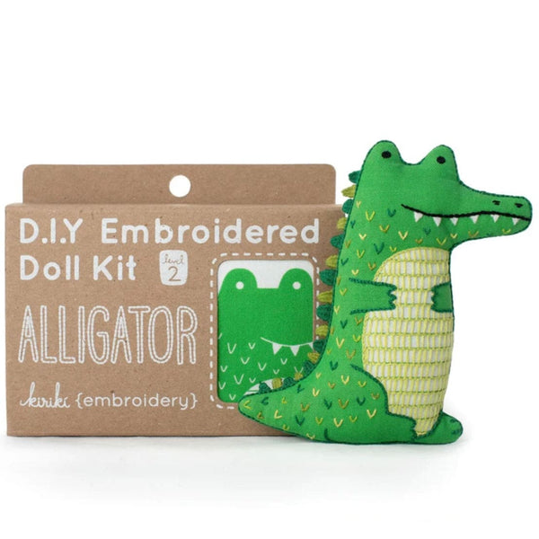 Alligator Embroidery Kit
