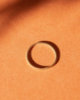 Durable and Stylish 14kt Gold Filled Twist Ring for Everyday Wear