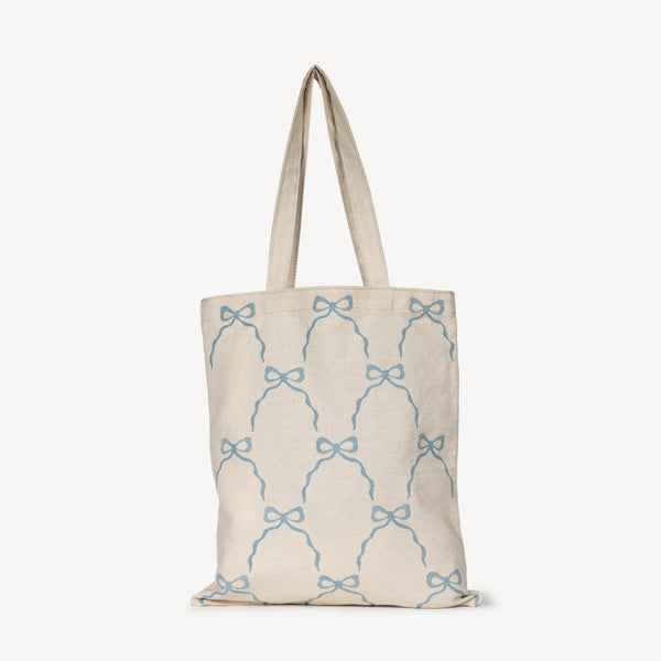 Block Printing Kit - Bow Print Tote Bag