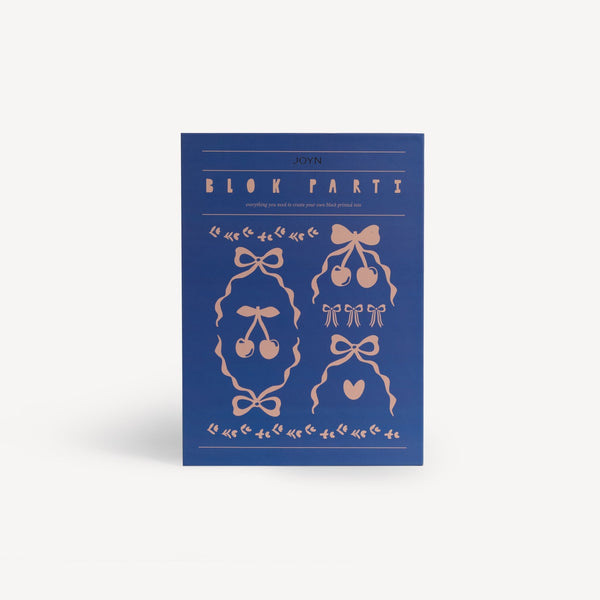 Block Printing Kit - Bow Print Tote Bag