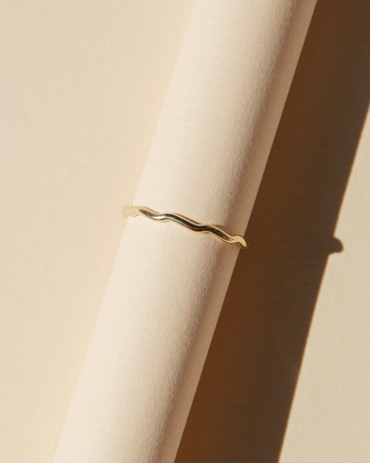 Squiggle Ring in 14kt Gold Filled with Unique Playful Design