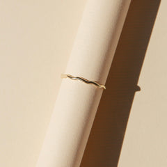 Squiggle Ring in 14kt Gold Filled with Unique Playful Design