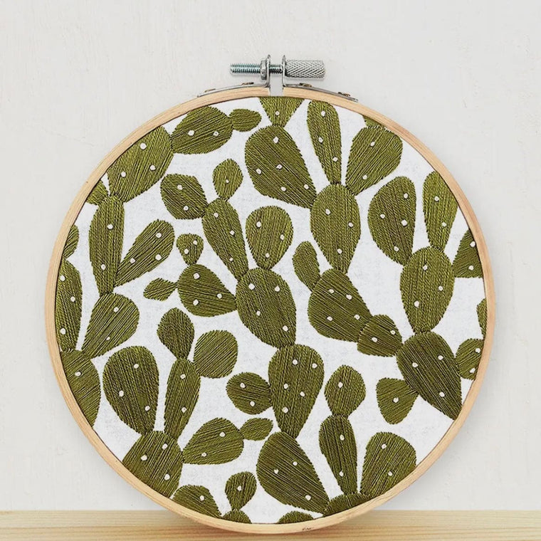 Prickly Pear Embroidery Kit