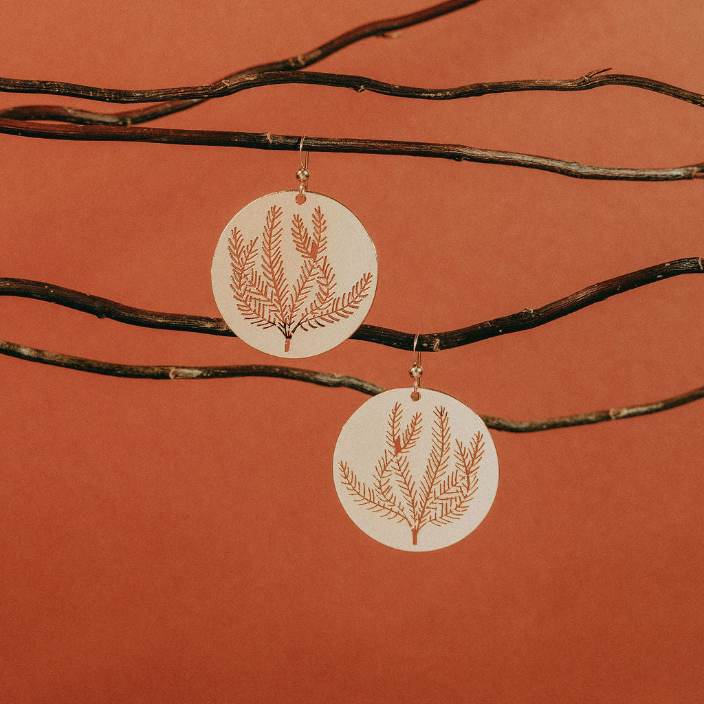 Hinoki Earrings