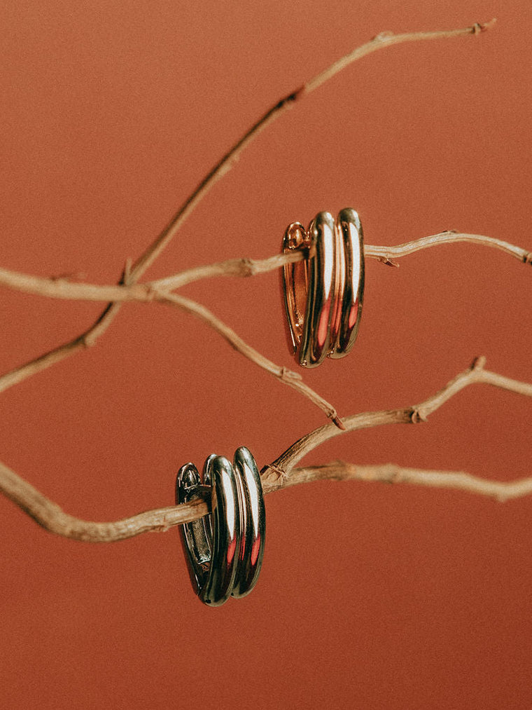 Pinch Hoops Gold