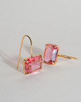 Horizon Drop Earrings-Cherry