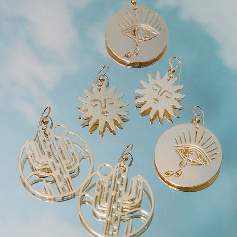 Wild Sun Earrings