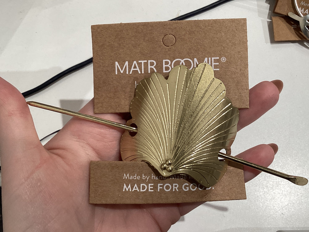 Gold Leaf Hairpin