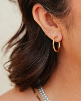 Timeless 22mm Gold Filled Hoop Earrings for Everyday Elegance