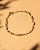 Dynamic Long and Short Link Bracelet with Captivating Design