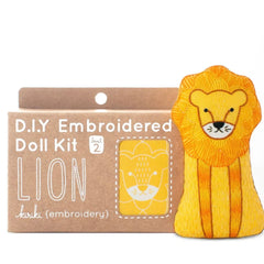 Lion Embroidery Kit
