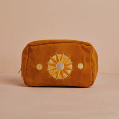 Sun Corduroy Makeup Bag