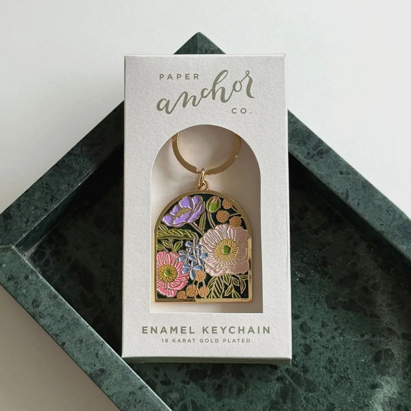 Floral Keychain