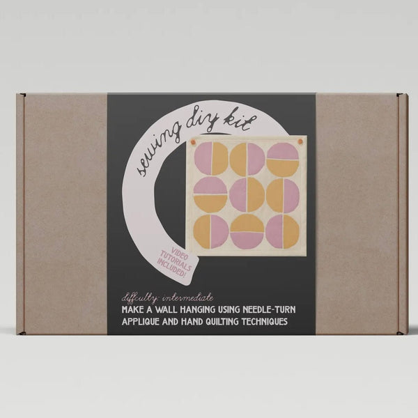 Modern Circles Sewing Kit Ochre