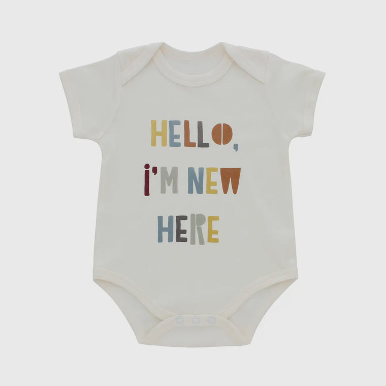 New Here Onesie