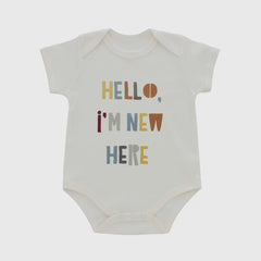 New Here Onesie