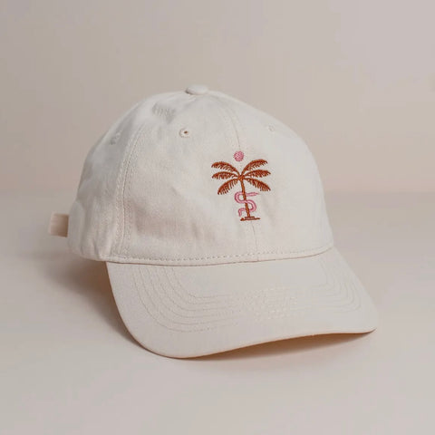 Palm Embroidered Hat