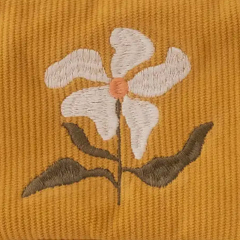 Marigold Corduroy Makeup Bag