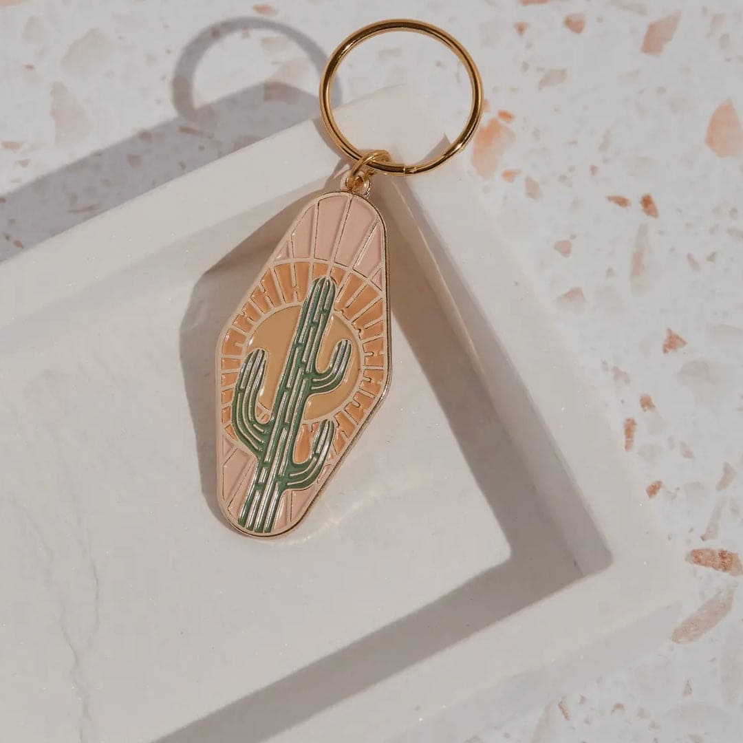 Cactus Keyring