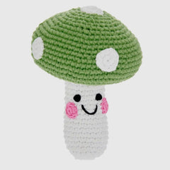 Green Mushroom Rattle