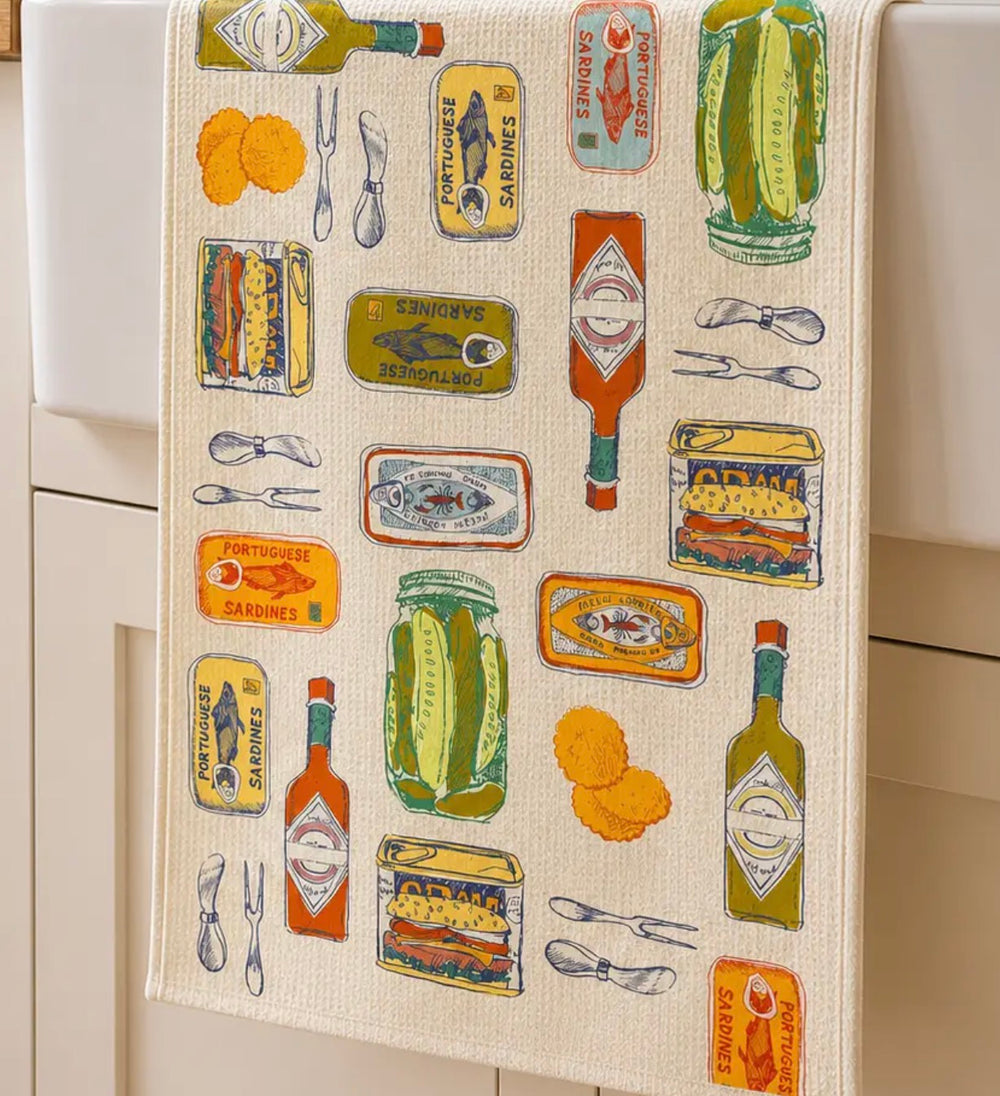 Sardine Tea Towel