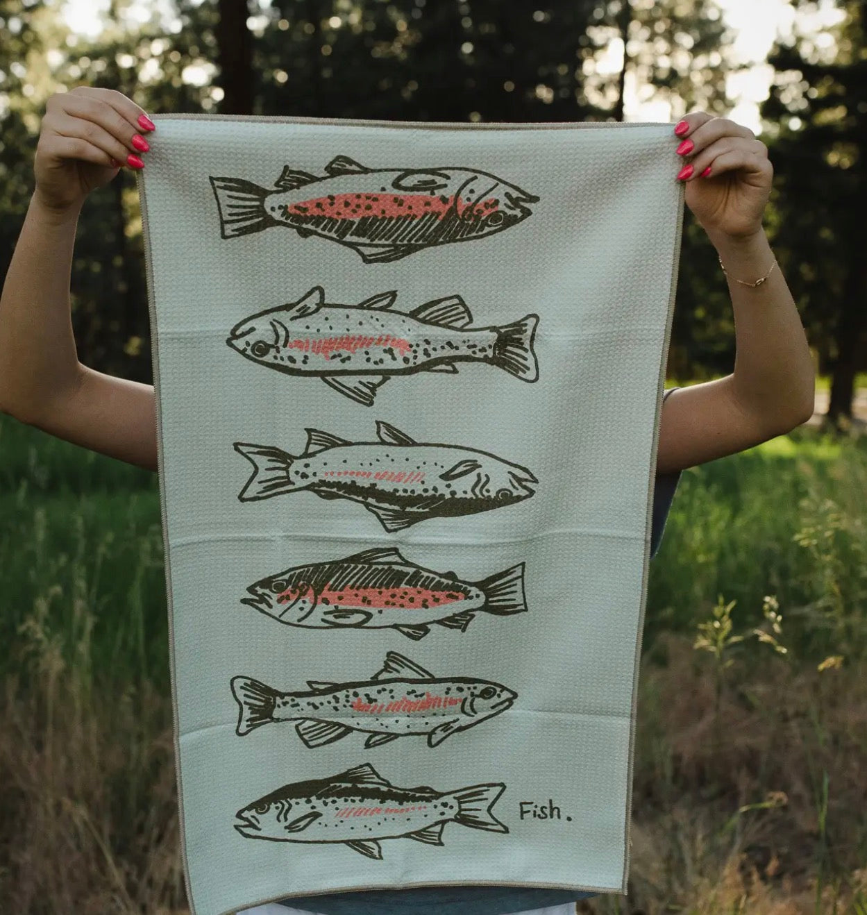 Fish Tea Towel