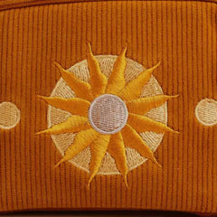 Sun Corduroy Makeup Bag
