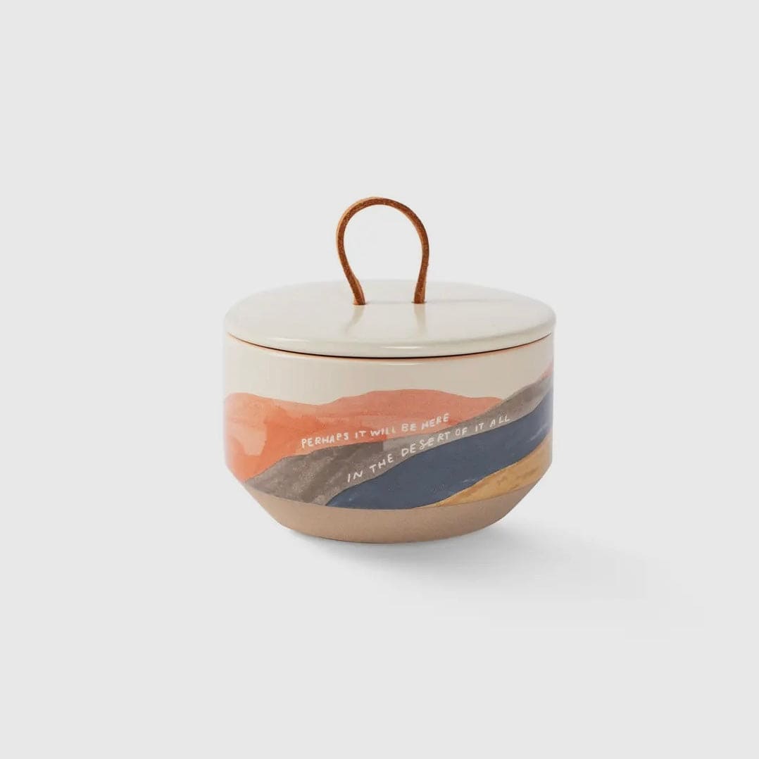 Desert Mountains Ceramic Box
