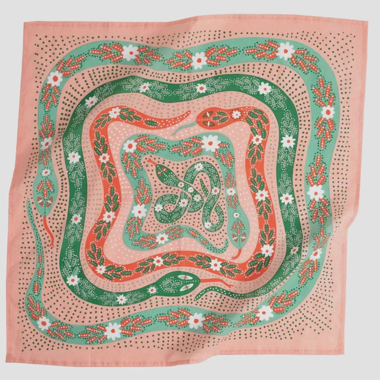 Garden Snakes Bandana