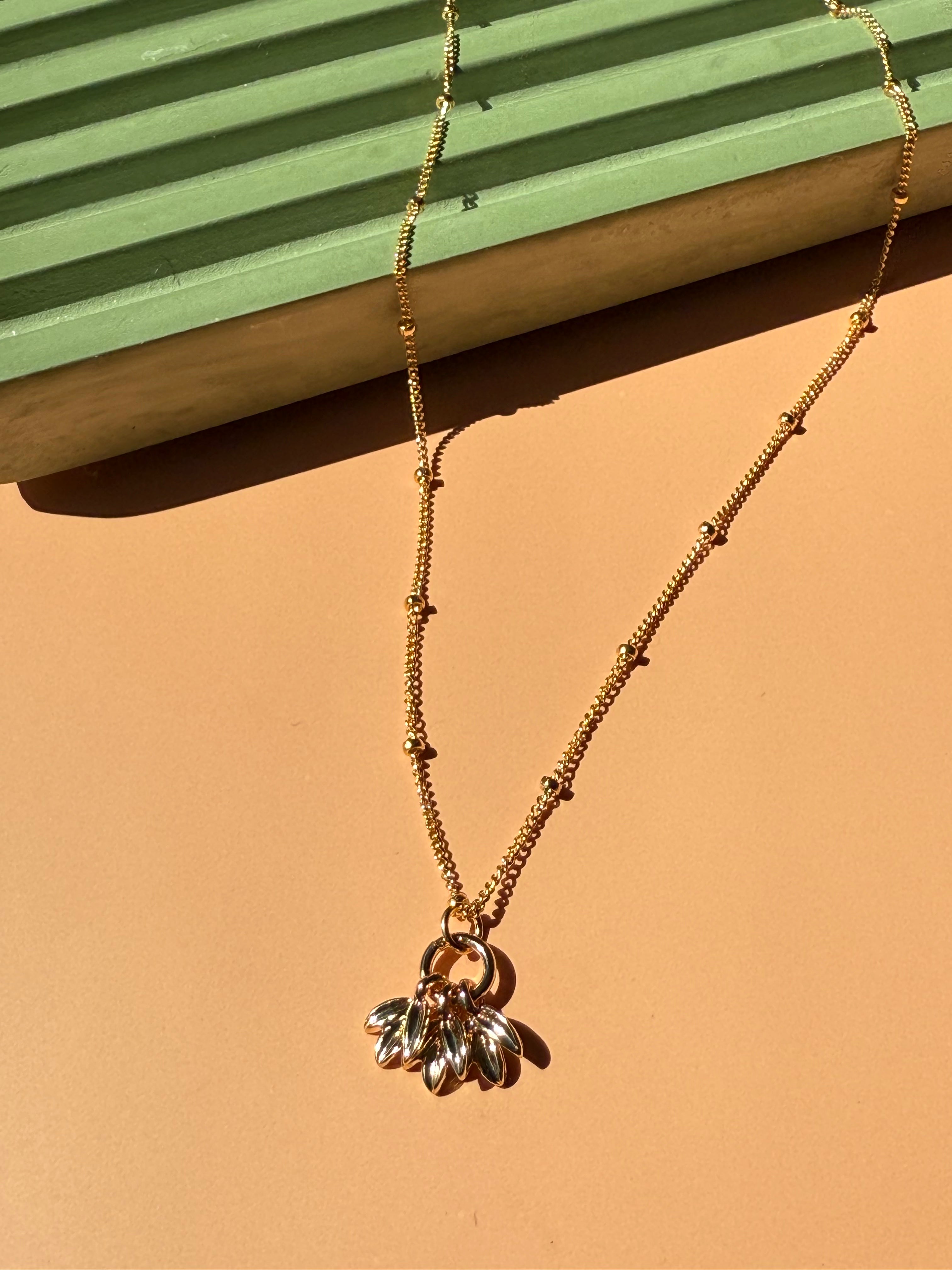 Sasa Leaf Necklace