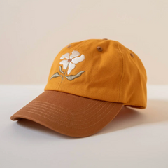 Marigold Embroidered Hat