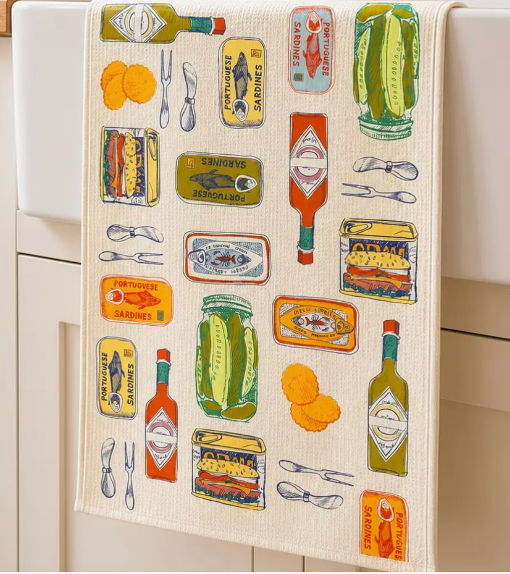 Sardine Tea Towel