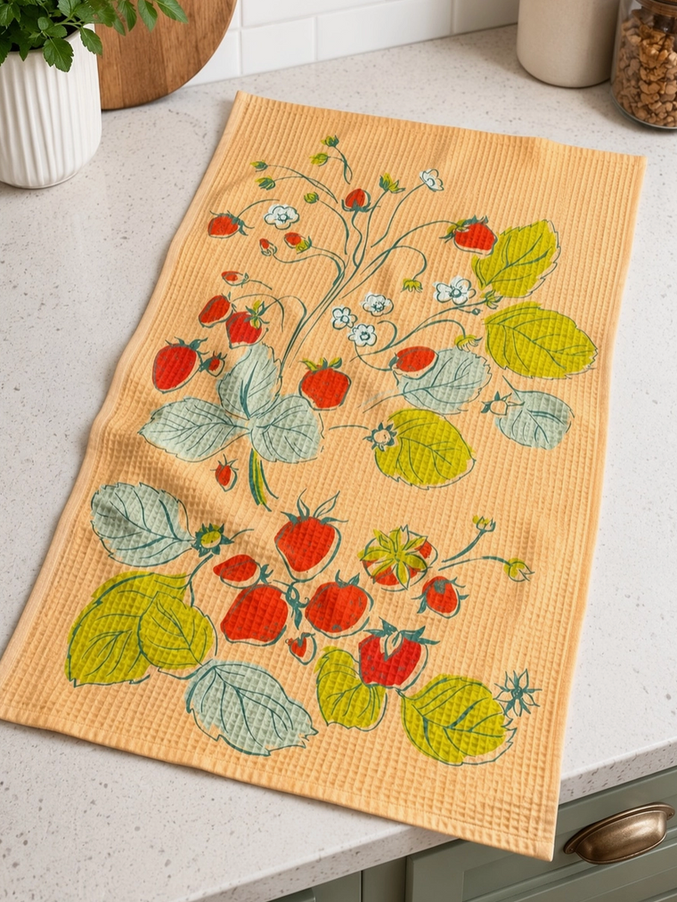 Strawberry Tea Towel
