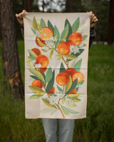 Orange Tea Towel