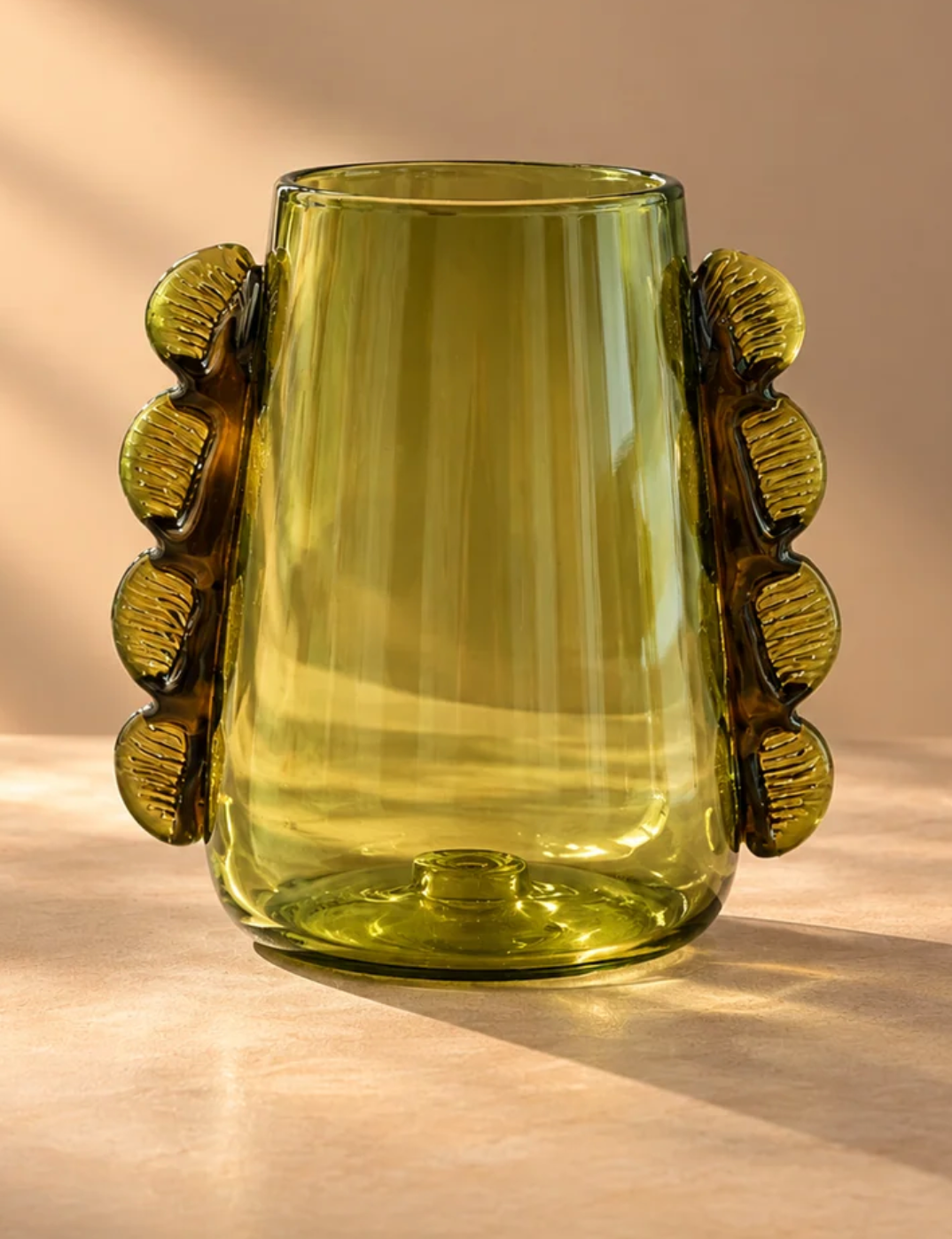 Betta Green Glass Vase