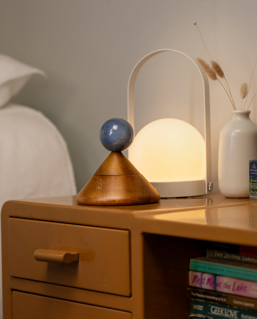 Cool Cone Jewel Box - Angelite