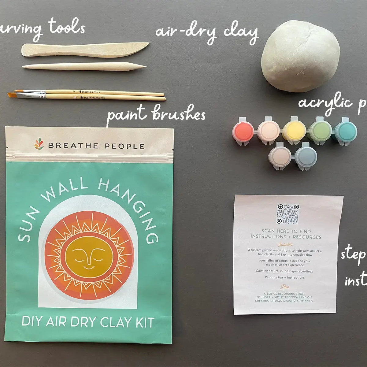 DIY Air Dry Clay Kit